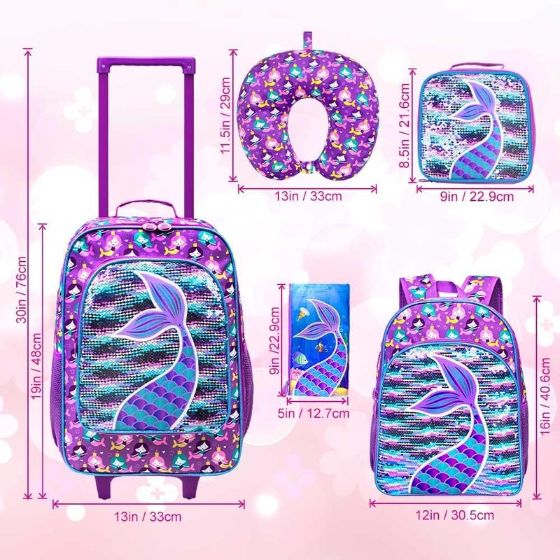GXTVO Kids Suitcase with Wheels for Girls and Boys, Rolling Carry on Luggage for Toddler Children - Image 4